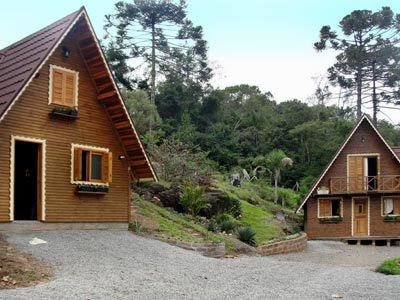 Chale Dos Platanos Hotel Gramado Bagian luar foto